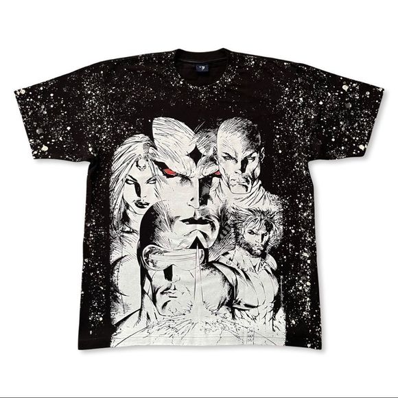 Marvel Other - NWOT Mask And Disguise X-Men Hope All Over Print Graphic T-Shirt Black XL
